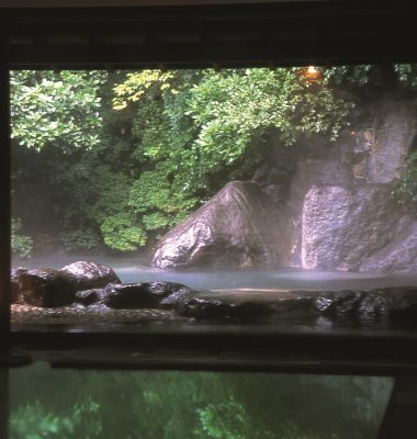 Emily Seares - gora kadan onsen pool Emily Seares - gora kadan onsen pool